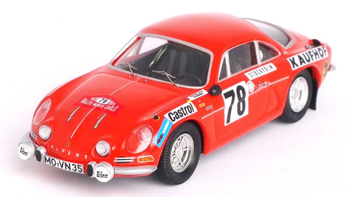ALPINE A110 RALLY MONTE CARLO 1975 VON DER LEYEN/DIEKMANN 1:43