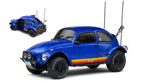 VOLKSWAGEN BEETLE MAGGIOLINO BAJA 1975 BLUE 1:18