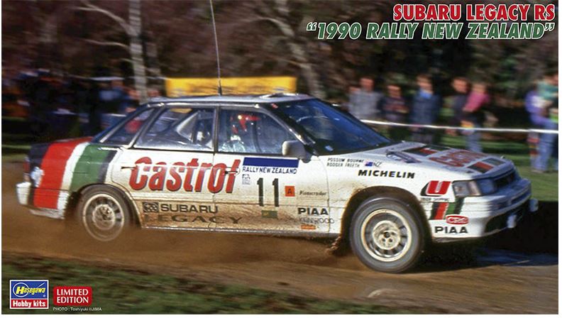 SUBARU LEGACY RS N 11 RALLY NEW ZEALAND 1990 P.BOURNE - R.FREETH / 1:24