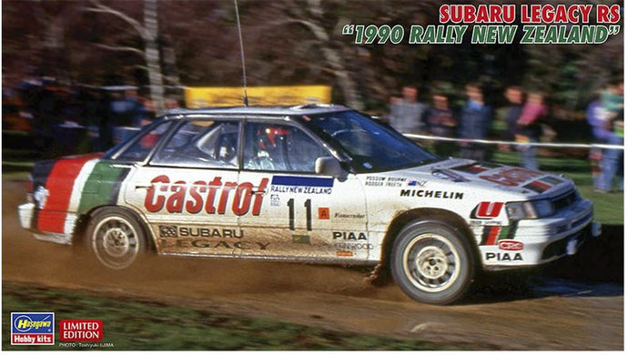 SUBARU LEGACY RS 1990 RALLY NEW ZELAND  KIT 1:24
