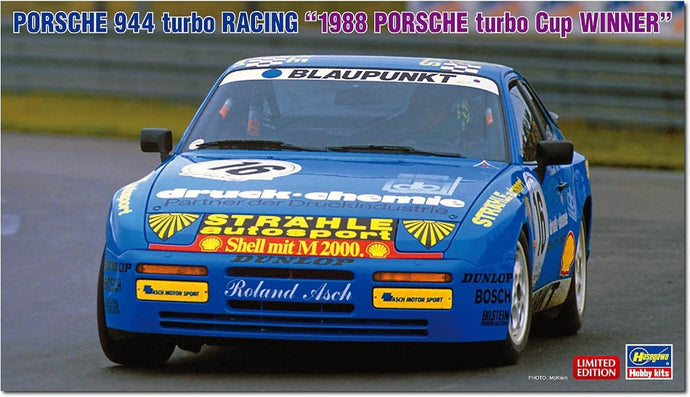 PORSCHE 944 TURBO RACING N 16 WINNER PORSCHE TURBO CUP 1988 ROLAND ASCH / 1:24