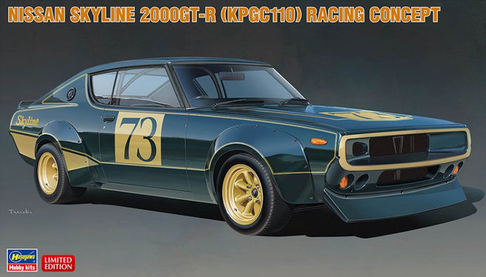 NISSAN SKYLINE 2000 GT-R N 73 (KPGC110) RACING CONCEPT 1973 / 1:24