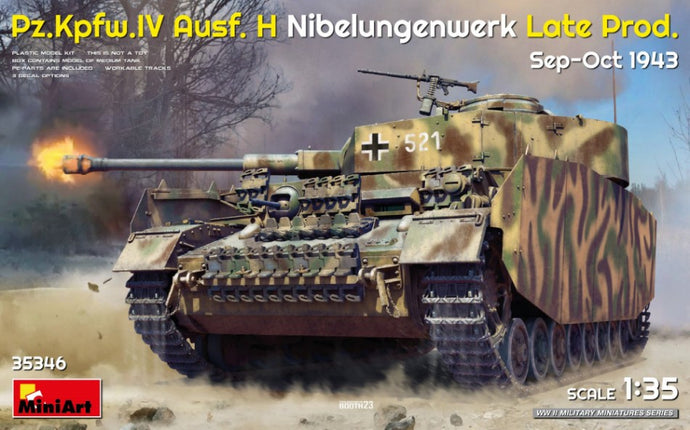 PZ.KPFW.IV AUSF. H.NIBELUNGENWERK LATE PROD. (SEP-OCT 1943) KIT 1:35