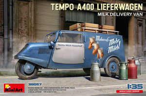 TEMPO A400 LIEFERWAGEN 3-WHEELS MILK DELIVERY VAN 1962 / 1:35