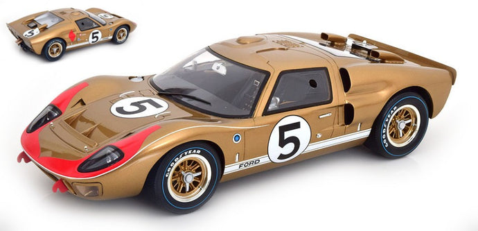 FORD GT40 MKII N.5 24 H LE MANS 1966 BUCKNUM-HUTCHERSON 1:12