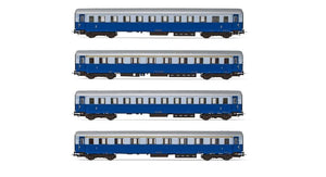 FS 4-UNITS TRENO AZZURRO EPOCA IIIb 1:87