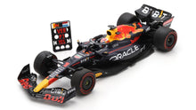Indlæs billede til gallerivisning RED BULL F1 RB18 TEAM ORACLE RED BULL RACING N 1 WINNER DUTCH GP WORLD CHAMPION 2022 - 30th VICTORY MAX VERSTAPPEN MATT BLUE YELLOW RED 1:18