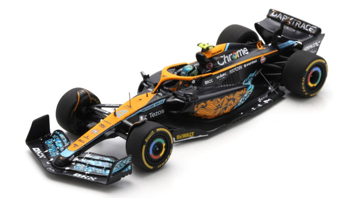 MC LAREN LANDO NORRIS 2022 N.4 6th ABU DHABI GP 1:43