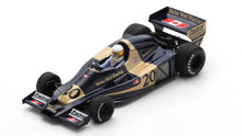 Indlæs billede til gallerivisning WOLF WR1 #20 JODY SCHECKTER WINNER CANADIAN GP 1977 mørk blå/guld 1:43
