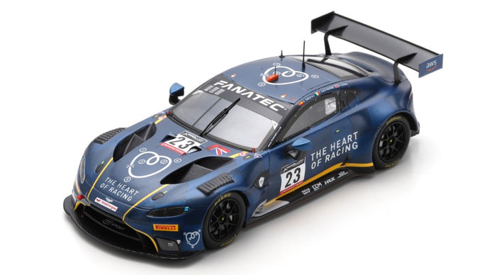 ASTON MARTIN VANTAGE GT3 N.234 24 H SPA 2022 GUNN-RIBERAS-EASTWOOD 1:43