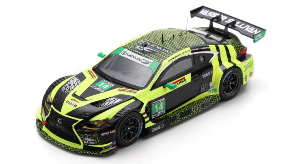 LEXUS RC F N.14 24 H DAYTONA 2021 TELITZ-GAVIN-KIRKWOOD-HAWKSWORTH 1:43