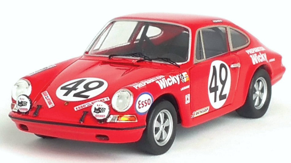 PORSCHE 911 T LE MANS 1969 WICKY/BERNEY 1:43