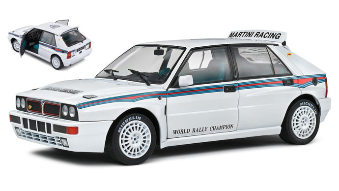 LANCIA DELTA HF INTEGRALE EVO 1 MARTINI 6 1992 WHITE 1:18