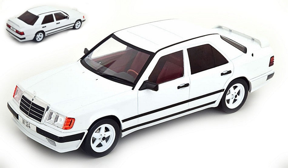 MERCEDES W124 TUNING 1986 WHITE 1:18