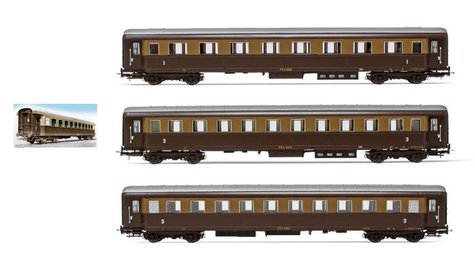 FS 3-UNITS TYPE 1946 CASTANO ISABELLA 1 1st AND 2 3rd CLASS EP.III 1:87