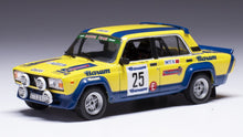 Indlæs billede til gallerivisning LADA FIAT 2105 MTX (night version) N 25 RALLY BARUM 1983 MIROSLAV LANK - MILOS TYCE YELLOW BLUE 1:43