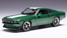 Indlæs billede til gallerivisning FORD MUSTANG FASTBACK 1969 MET.GREEN 1:43 fra Ixo Model