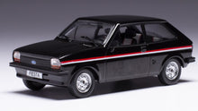 Indlæs billede til gallerivisning Ford FIESTA MK I 1978 sort/rød/hvid 1:43 fra Ixo Model