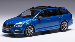 SKODA OCTAVIA RS (III) 2014 MET.BLUE 1:43