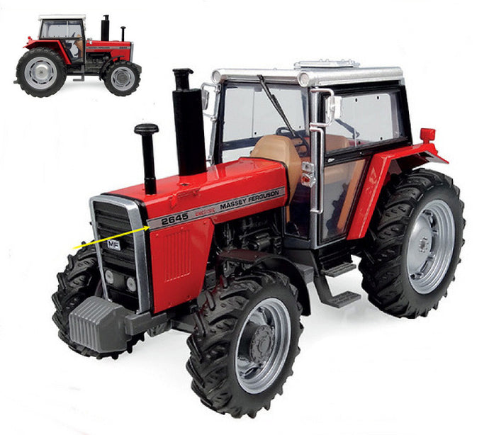 MASSEY FERGUSON MF2645 TRACTOR 1988 RED SILVER 1:32