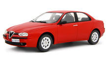 Indlæs billede til gallerivisning ALFA 156 1.8 T.S. 1997 RED W/DECALS 1.6/2.0 T.S./1.9 JTD/2.5 V6 24V 1:18