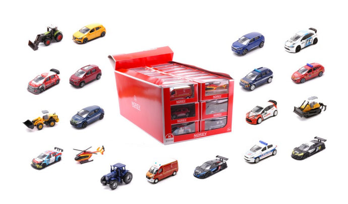 DISPLAY 48 MODELS ASS. MULTIGAM 1:64