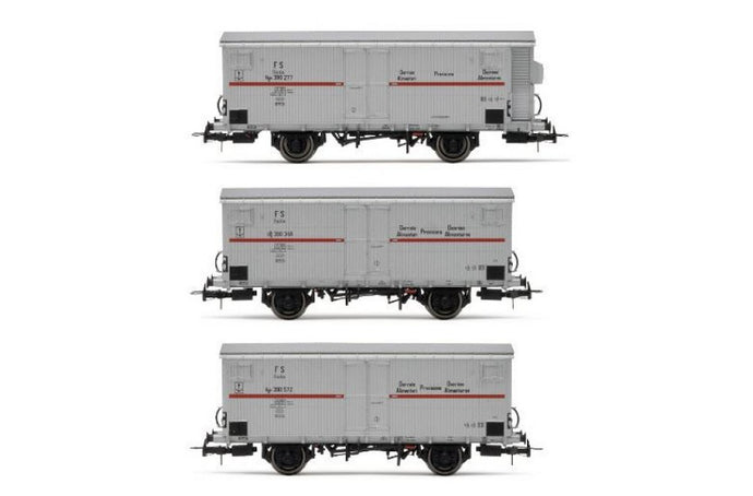 FS 3-UNIT PACK REFIGERATED WAGONS EP.III 1:87