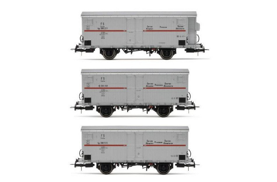 FS 3-UNIT PACK REFIGERATED WAGONS EP.III 1:87