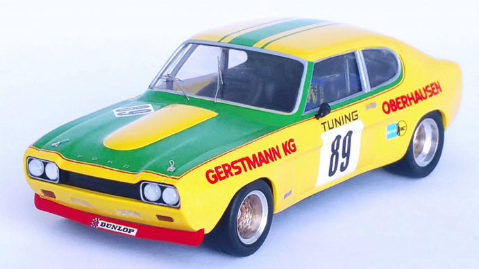 FORD CAPRI RS2600 2nd NURBURGRING 1972 W.CHRISTMANN 1:43