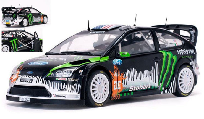 FORD FOCUS RALLY DAY SHOW AT CASTLE COOMBE CIRCUIT 2010 1:18