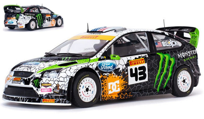 FORD FOCUS RS N.43 RALLY SAN PIETROBURGO 2010 KEN BLOCK 1:18
