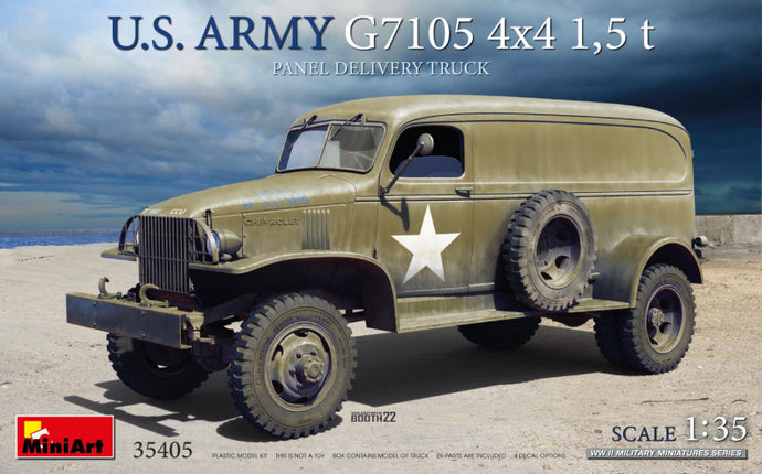 CHEVROLET G7105 4x4 TRUCK PANEL VAN MILITARY 1955 / 1:35