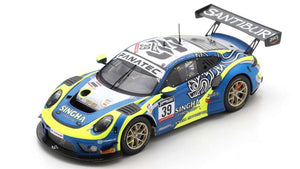 PORSCHE 911 GT3 N.39 3rd PRO-AM CLASS 24 H SPA 2022 HAMON-BAMBER-BHIROMB