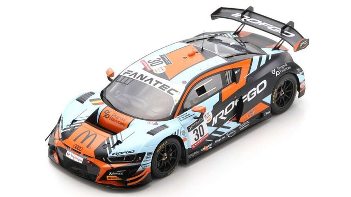 AUDI R8 GT3 N.30 WINNER SILVER CLASS 24 H SPA 2022 GOETHE-SIMMENAUER-NEU