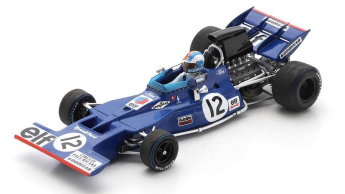 TYRRELL 002 N.12 2nd FRENCH GP 1971 FRANCOIS CEVERT 1:43