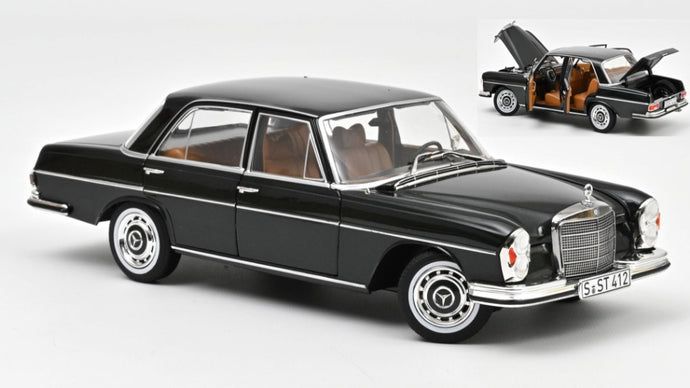 MERCEDES 280 SE 1968 GREEN METALLIC 1:18
