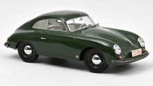 Indlæs billede til gallerivisning Porsche 356 COUPE 1954 mørk grøn 1:18