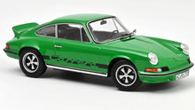 Indlæs billede til gallerivisning PORSCHE 911 CARRERA RS 2.7 COUPE 1973 GREEN BLACK 1:18
