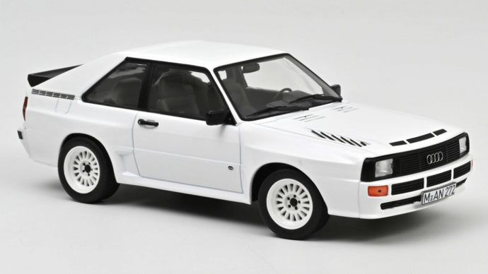 AUDI SPORT QUATTRO 1985 WHITE 1:18