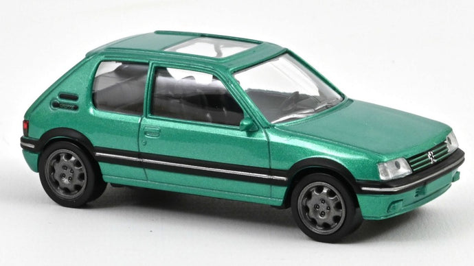 PEUGEOT 205 GTI 1992 GREEN METALLIC 1:43