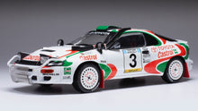 Indlæs billede til gallerivisning Toyota CELICA TURBO 4WD (ST185) #3 DUNCAN/MUNRO SAFARI RALLY 1993 hvid/rød/grøn 1:18