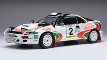 Indlæs billede til gallerivisning Toyota CELICA TURBO 4WD (ST185) #2 ALLEN/KIVIMAKI SAFARI RALLY 1993 hvid/rød/grøn 1:18
