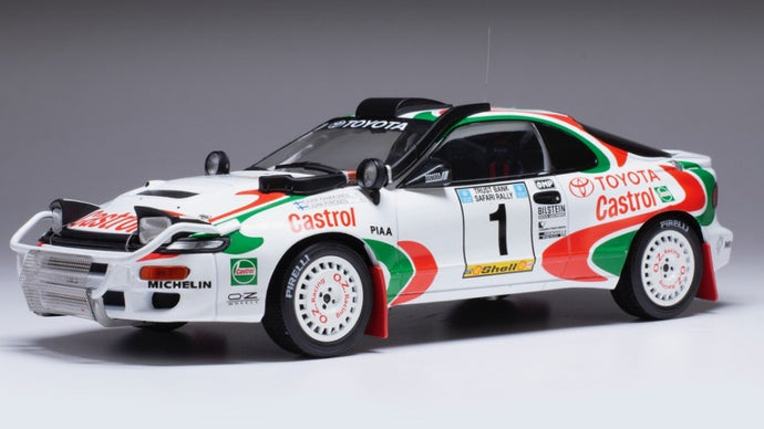 TOYOTA CELICA TURBO 4WD N.1 SAFARI RALLY 1993
KANKKUNEN/PIRONEN 1:18
