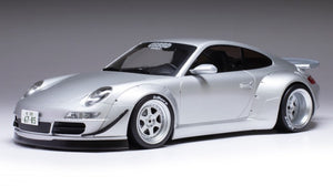 PORSCHE RWB 997 SILVER 1:18
