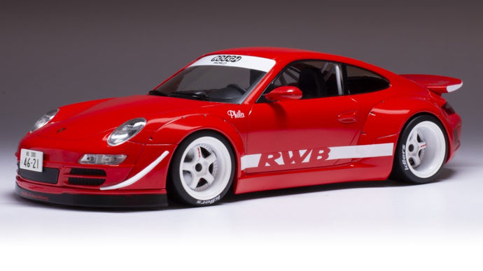 PORSCHE RWB 997 RED 1:18n