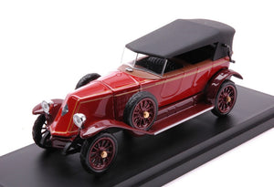 RENAULT 40 CV TORPEDO CABRIOLET CLOSED 1923 RED BLACK 1:43