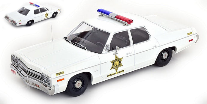 DODGE MONACO HAZZARD COUNTY POLICE 1974 1:18