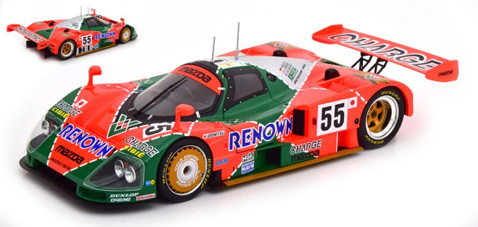 MAZDA 787B N.55 WINNER LE MANS 1991 WEIDLER-HERBERT-GACHOT 1:18
