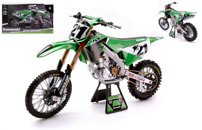 KAWASAKI KX 450 SR N.21 JASON ANDERSON 2022 1:6
