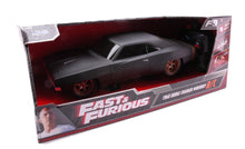 Indlæs billede til gallerivisning Dodge CHARGER WIDEBODY 1968 DOM FAST &amp; FURIOUS RADIO CONTROL sort/guld 1:16